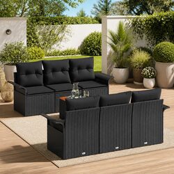 Friendly 7-Piece Garden Sofa Set for Your Outdoor Comfort