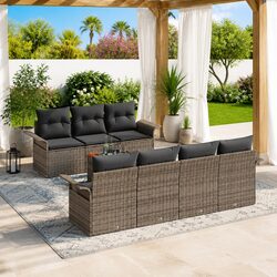 Your New Favorite Grey Garden Sofa Set Awaits You