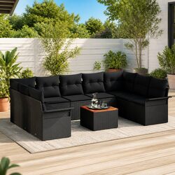 Make Outdoor Spaces Inviting with a 10-Piece Sofa Set