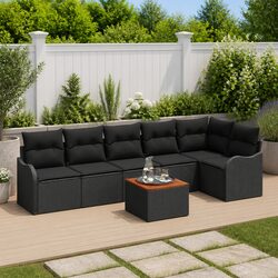 Enjoy Outdoor Comfort with a 7-Piece Modular Sofa Set
