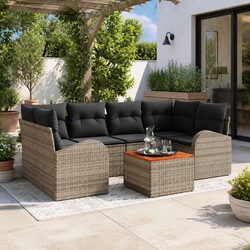 Make Your Outdoor Area Cozy with This 7-Piece Sofa Set
