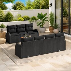 Create a Cozy Outdoor Space with Our 8-Piece Sofa Set