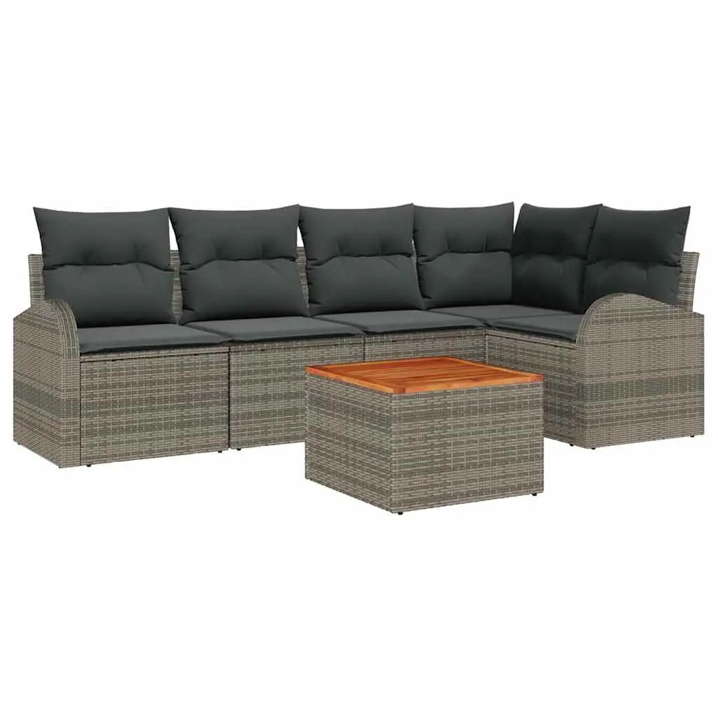 6-Piece Modular Garden Sofa Set