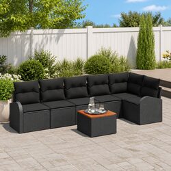 Friendly 7 Piece Modular Garden Sofa Set for You