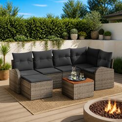 You’ll Love This 7 Piece Garden Sofa Set for Your Patio