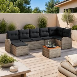 Your New Outdoor Companion: 8 Piece Garden Sofa Set