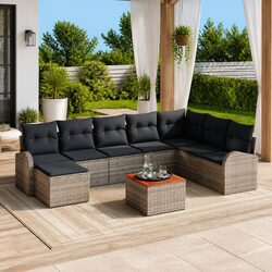 Your Outdoor Haven with a 9-Piece Sofa Set