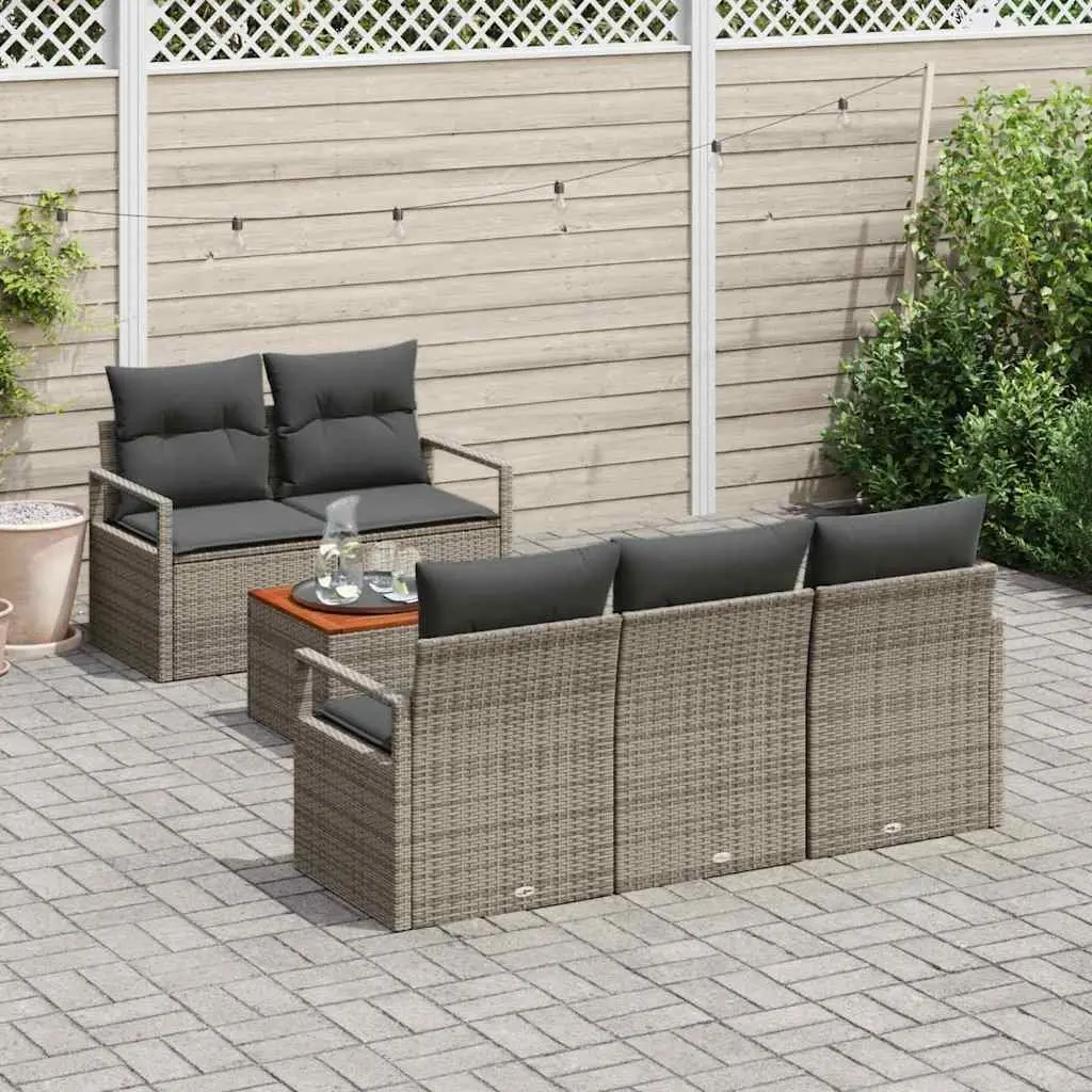 6-Piece Garden Sofa Set