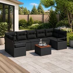 Friendly 8-Piece Modular Sofa Set for Your Outdoor Area