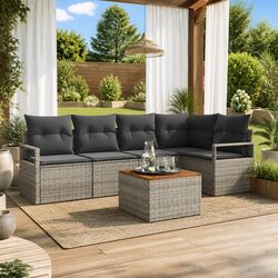 Create Your Perfect Outdoor Space with a 6-Piece Sofa Set