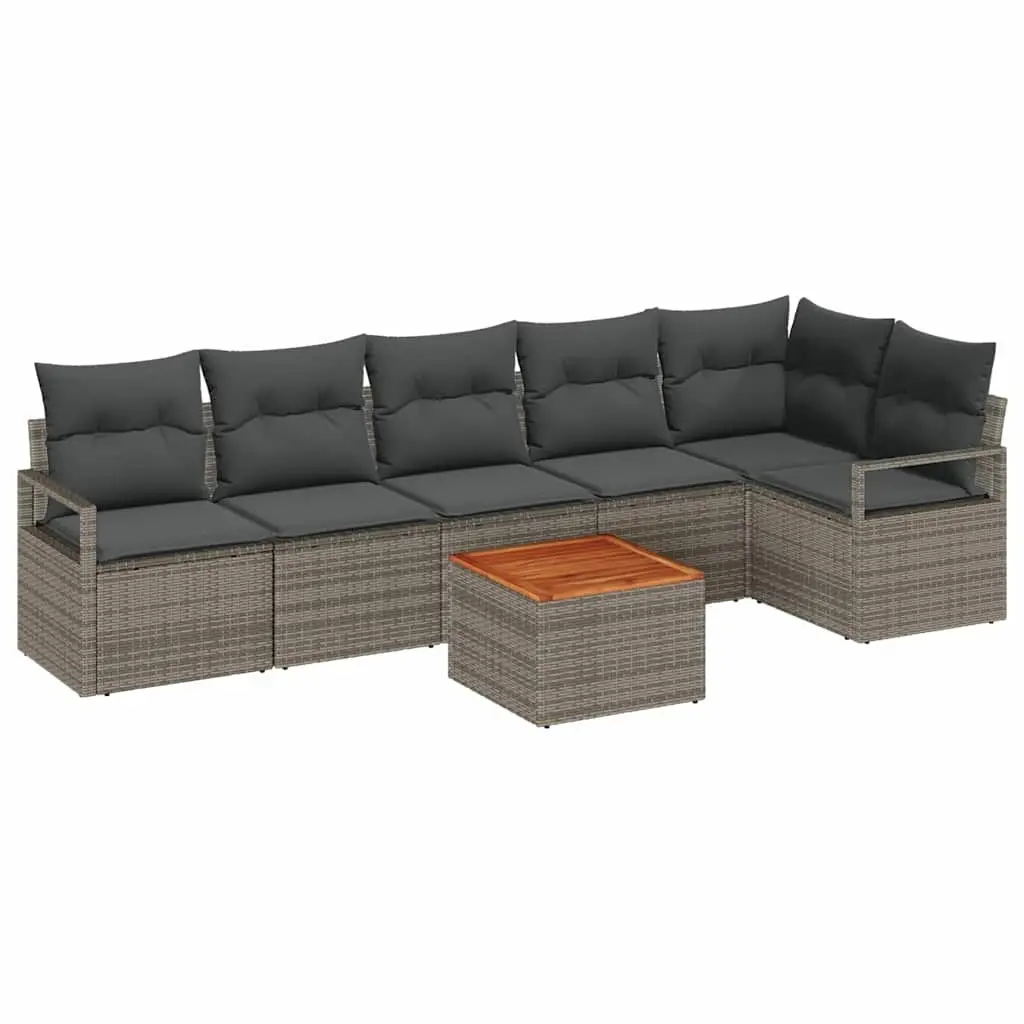 7-Piece Garden Sofa Set for Outdoor Fun