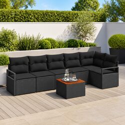 Enjoy Outdoor Comfort with Our 7 Piece Sofa Set