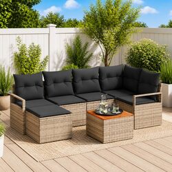 Your Friendly Outdoor 7-Piece Garden Sofa Set Awaits