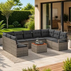 Create Your Perfect Outdoor Space with This Sofa Set