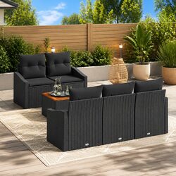 Your Outdoor Oasis Awaits with This 6-Piece Sofa Set