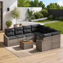 Your Ideal 9 Piece Outdoor Sofa Set Awaits