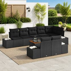 Your Ideal 9-Piece Outdoor Sofa Set with Storage Options