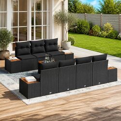 Your Outdoor Experience Enhanced with 8-Piece Sofa Set