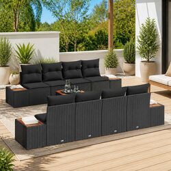 Your Ideal 9-Piece Modular Garden Sofa Set