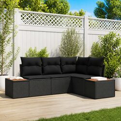 Your Perfect Outdoor Space: 4-Piece Rattan Sofa Set