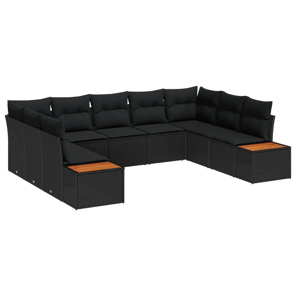 5 Piece Modular Sofa Set for Outdoor Living