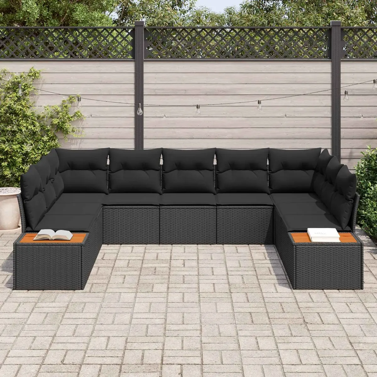 5 Piece Modular Sofa Set for Outdoor Living