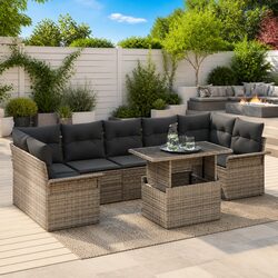 Create Your Outdoor Oasis with This Modular Sofa Set