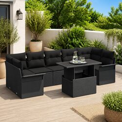 Invite Comfort to Your Patio with This 8-Piece Sofa Set