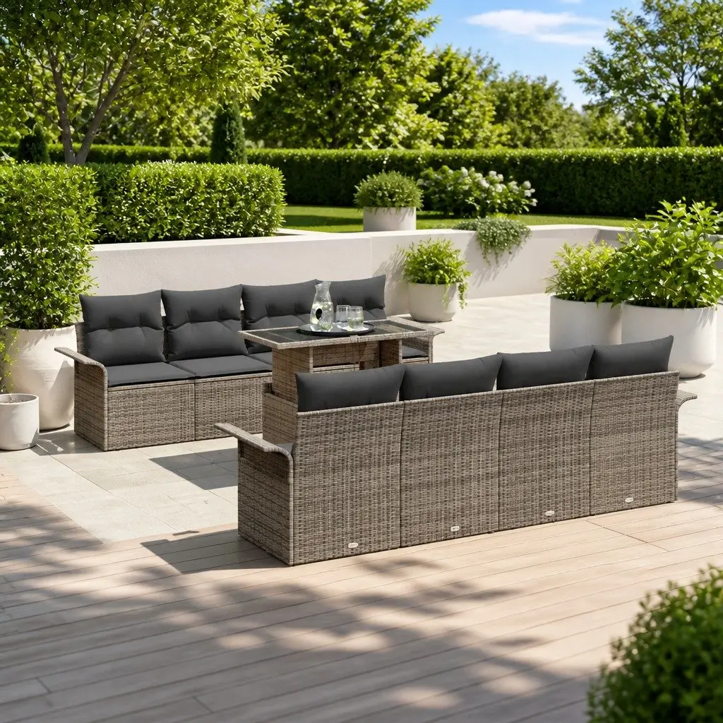 9-Piece Outdoor Sofa Set