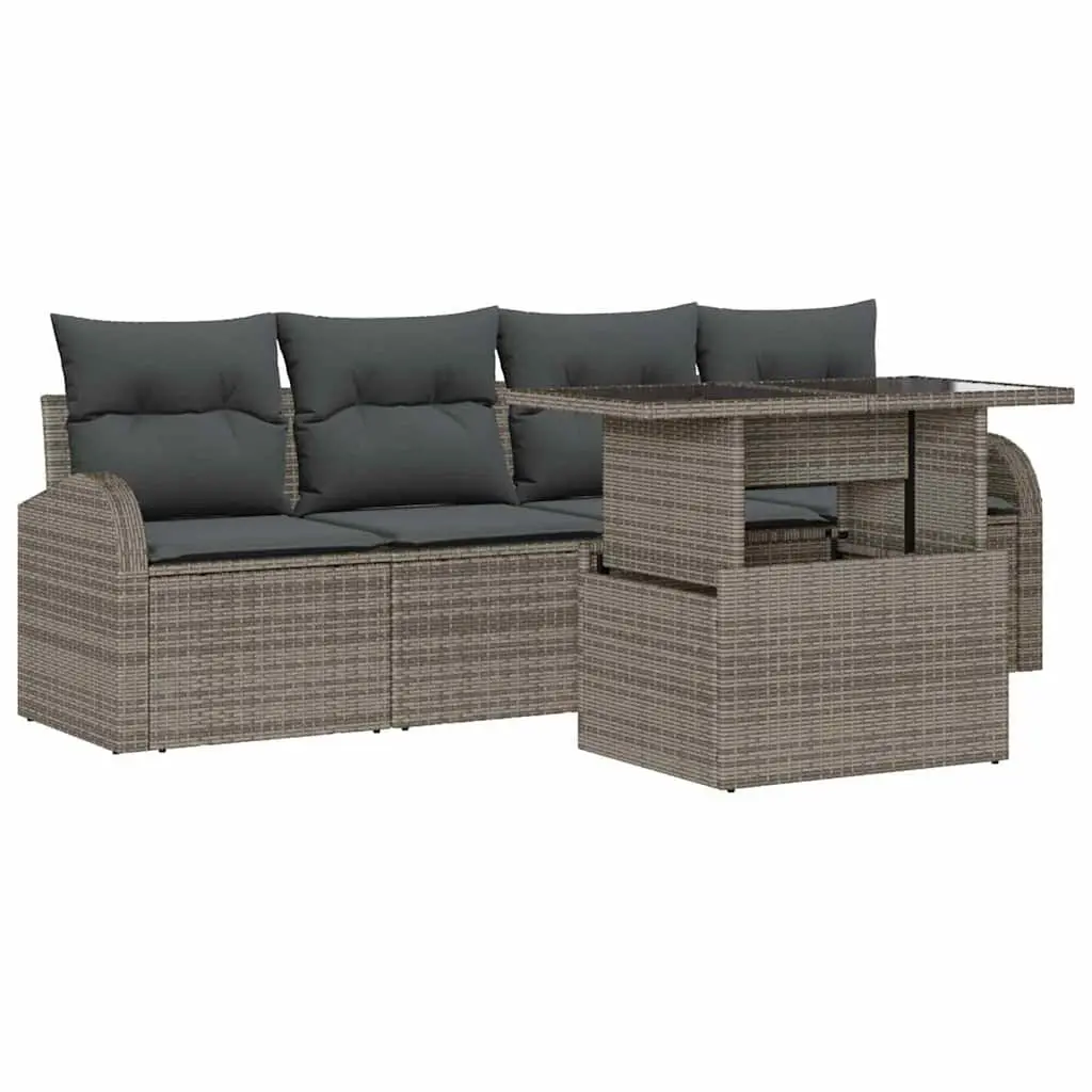 5 Piece Outdoor Sofa Set