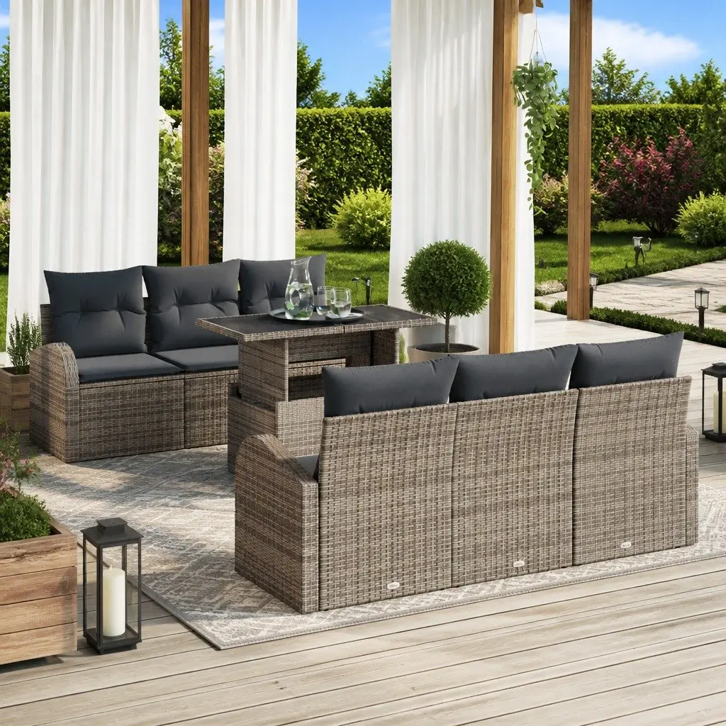 7-Piece Garden Sofa Set