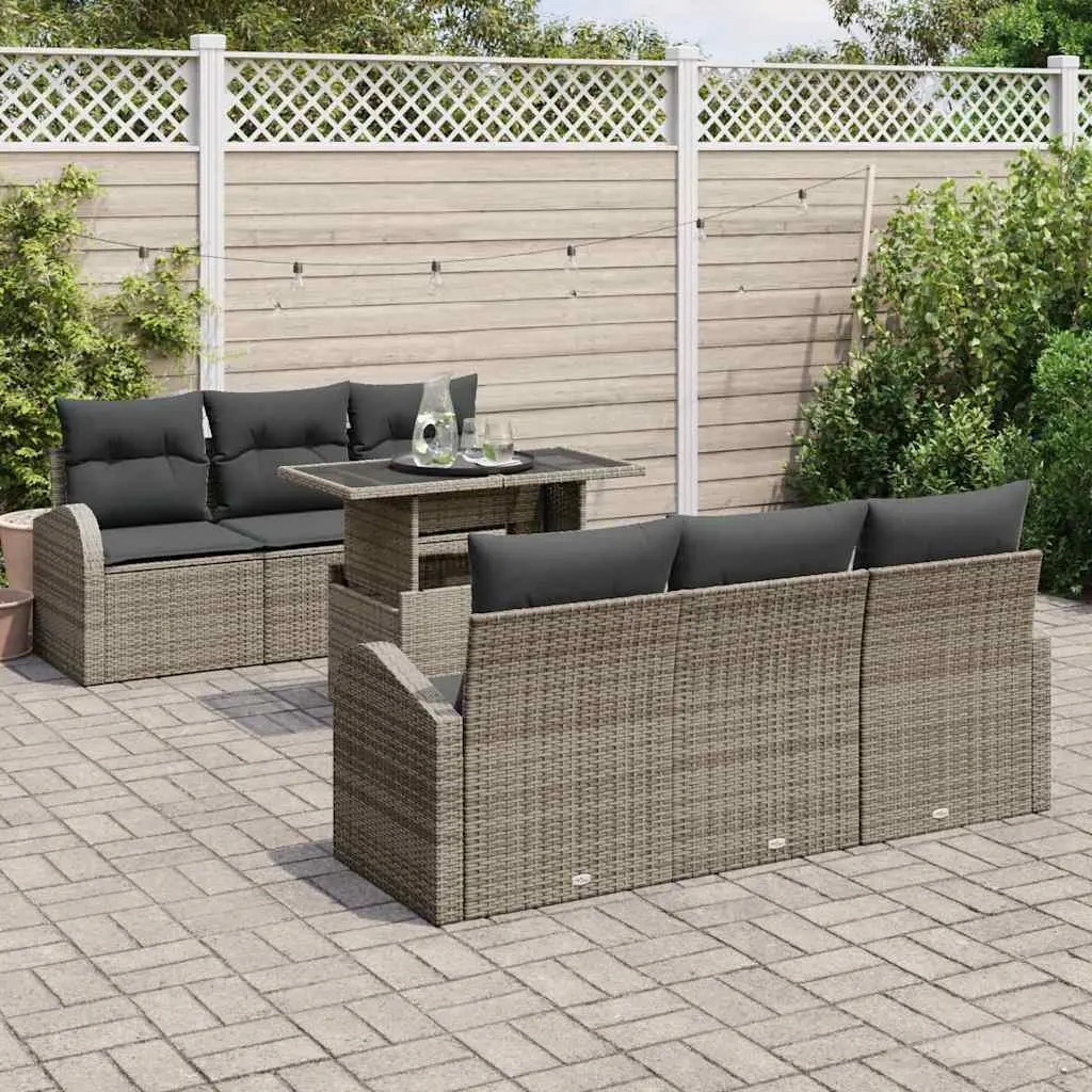 7-Piece Garden Sofa Set