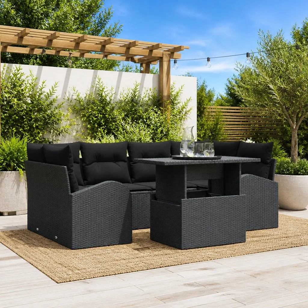 7-Piece Modular Garden Sofa Set