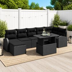 Your Outdoor Haven: 8-Piece Sofa Set for Relaxation