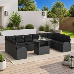 Your Ideal 11-Piece Modular Garden Sofa Set Awaits