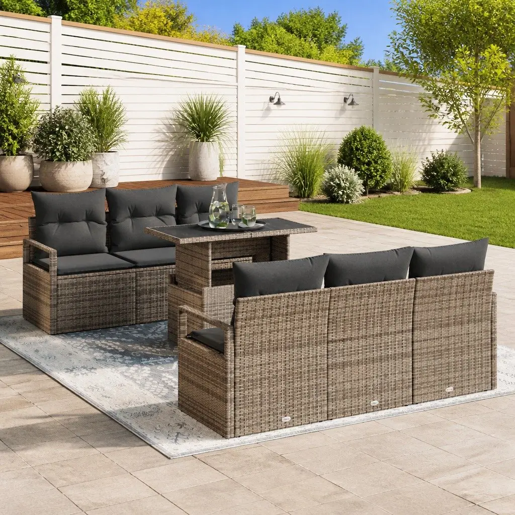 7-Piece Garden Sofa Set