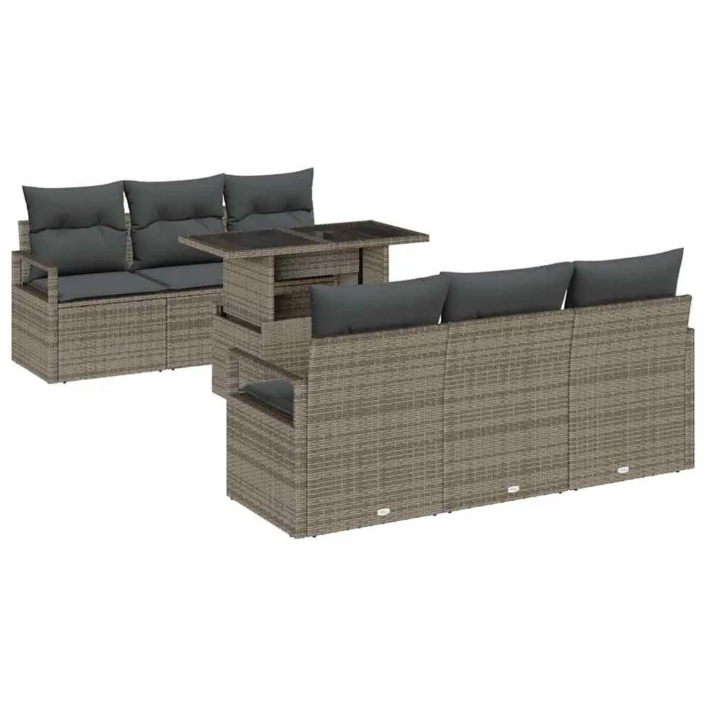 7-Piece Garden Sofa Set