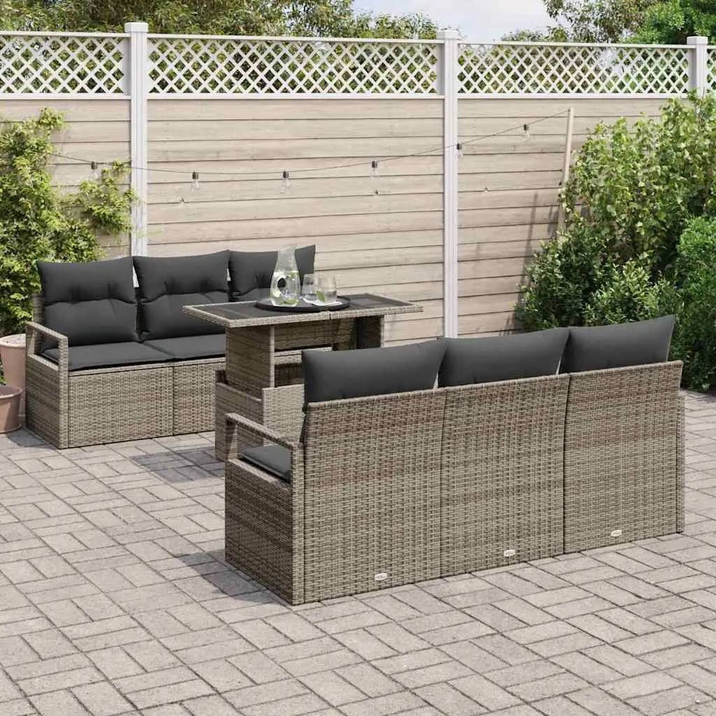 7-Piece Garden Sofa Set