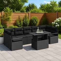 Create Your Perfect Outdoor Space with 8-Piece Sofa Set