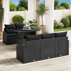 Enhance Your Patio with Our 6-Piece Modular Sofa Set