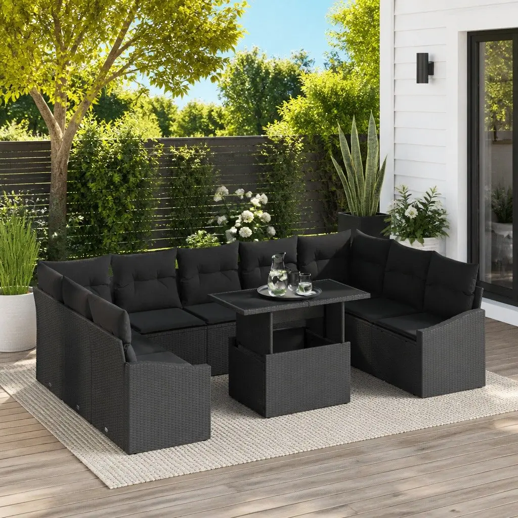 10-Piece Garden Sofa Set