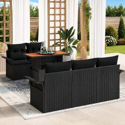 Friendly 6 Piece Modular Garden Sofa Set for You