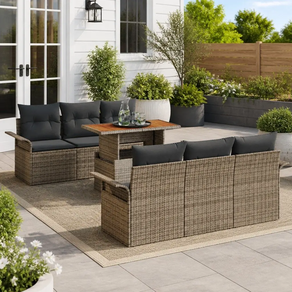 7 Seater Outdoor Sofa Set