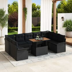 Enjoy Outdoor Comfort with a 10 Piece Garden Sofa Set