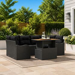Your New Garden Sofa Set - 7 Pieces with Storage Options
