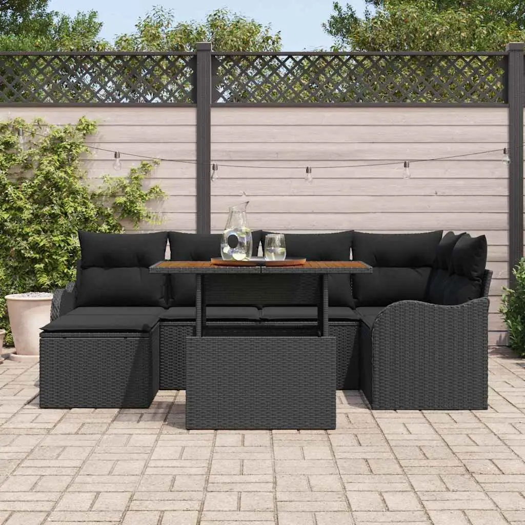 7-Piece Garden Sofa Set