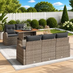 Your Perfect Garden Sofa Set - 6 Modular Pieces