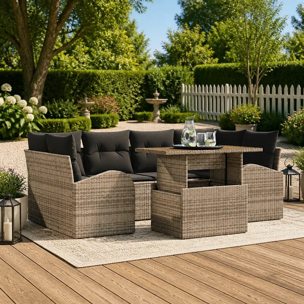 7-Piece Garden Sofa Set