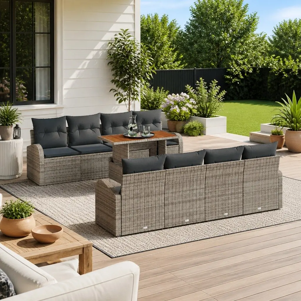 9-Piece Outdoor Sofa Set