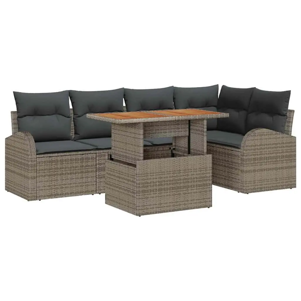 6pc Outdoor Sofa Set for Relaxation